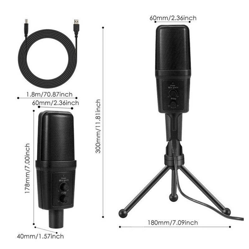 میکروفون رومیزی کندانسور Yanmai SF-970