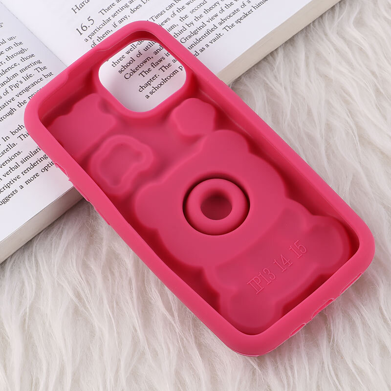قاب سیلیکونی آیفون iPhone 13 / 14 پاپ سوکت دار طرح خرس Toy Story