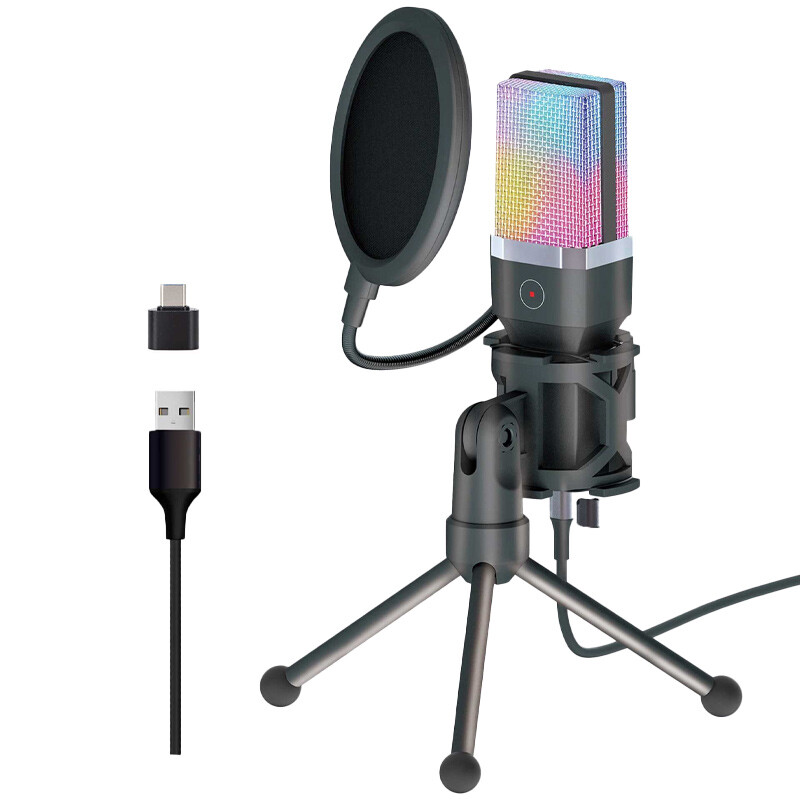 میکروفون رومیزی کندانسور Yanmai X1R RGB