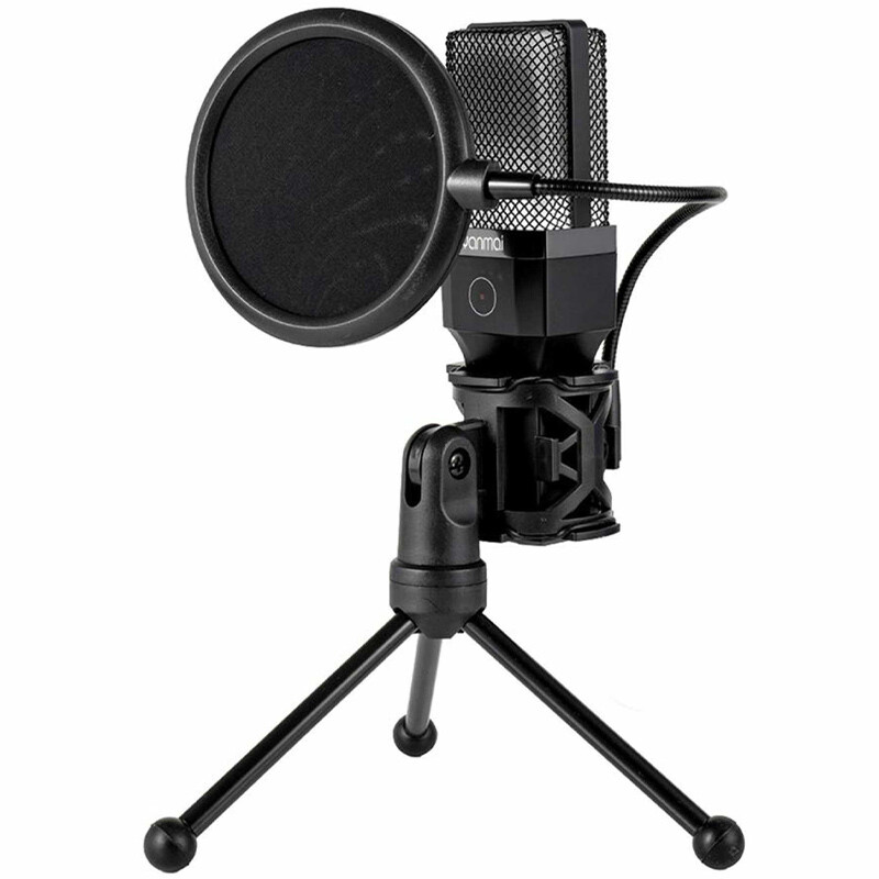 میکروفون رومیزی کندانسور Yanmai X1R RGB