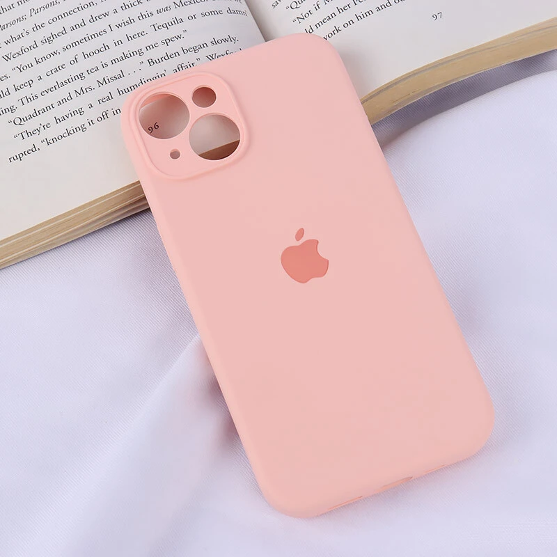 قاب سیلیکونی اصلی زیربسته آیفون iPhone 14 محافظ لنزدار