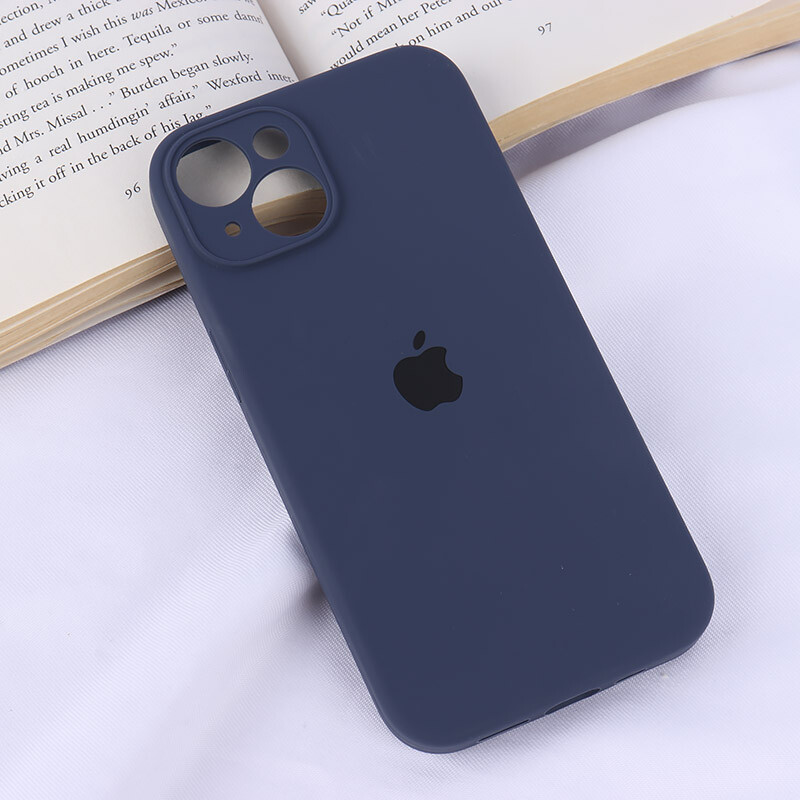 قاب سیلیکونی اصلی زیربسته آیفون iPhone 14 محافظ لنزدار