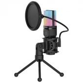 میکروفون رومیزی کندانسور Yanmai SF-777W RGB
