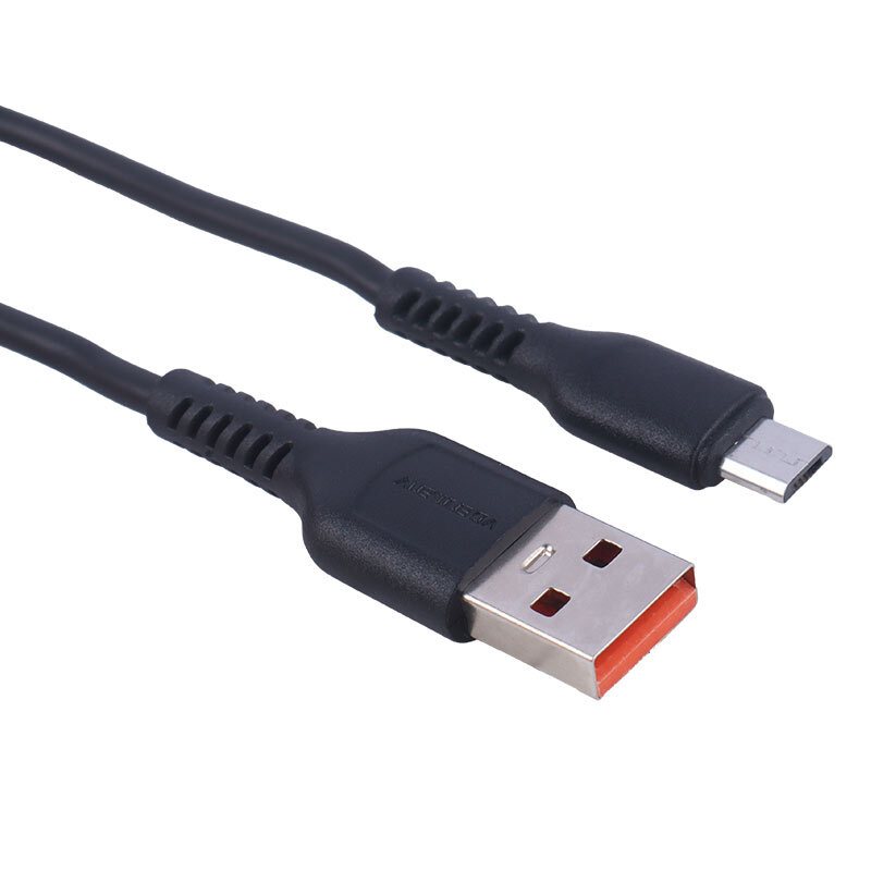 کابل میکرو یو اس بی فست شارژ Vdenmenv D42V 2.4A 1m شرینک
