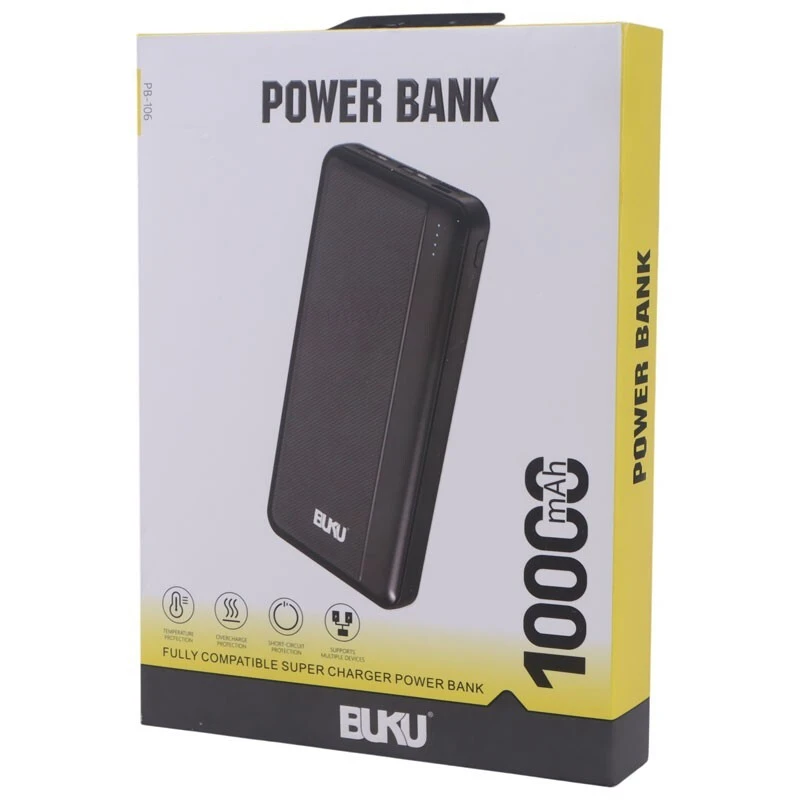 پاور بانک فست شارژ بوکو PB-106 12W ظرفیت 10000 میلی آمپر ساعت