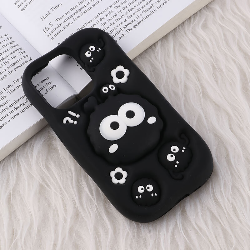 قاب سیلیکونی آیفون iPhone 13 Pro / 14 Pro / 15 Pro پاپ سوکت دار فانتزی برجسته