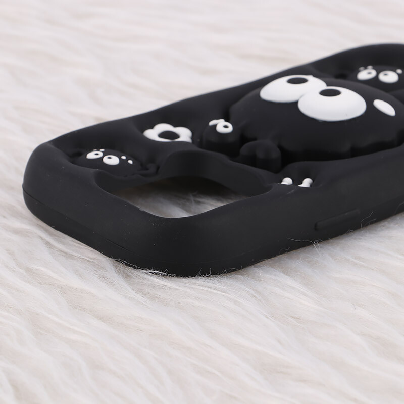 قاب سیلیکونی آیفون iPhone 16 Pro پاپ سوکت دار فانتزی برجسته