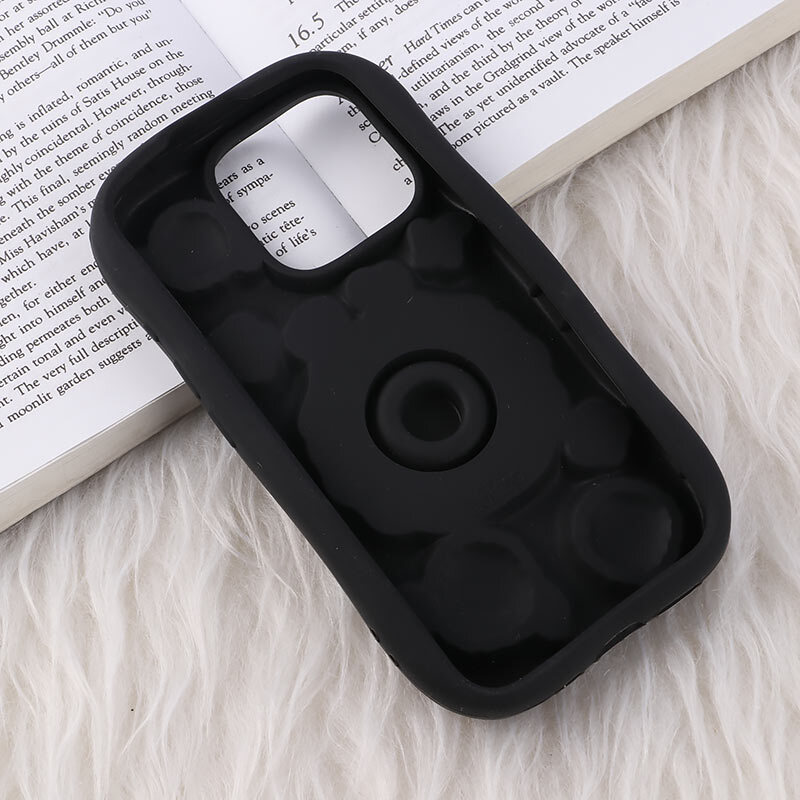 قاب سیلیکونی آیفون iPhone 16 Pro پاپ سوکت دار فانتزی برجسته