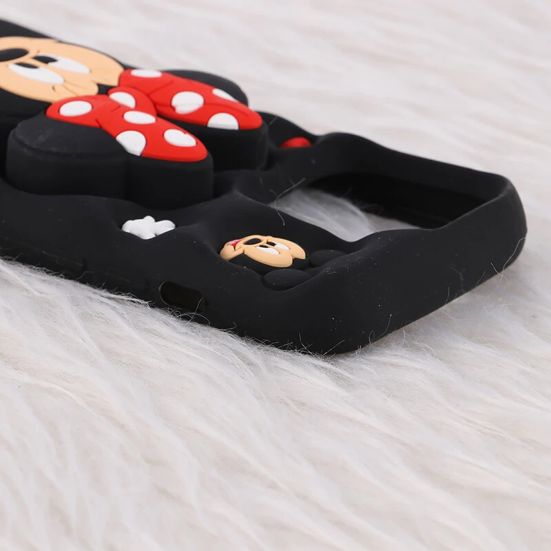 قاب سیلیکونی آیفون iPhone 13 Pro پاپ سوکت دار طرح Mickey & Minnie Mouse