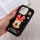 قاب سیلیکونی آیفون iPhone 13 Pro پاپ سوکت دار طرح Mickey & Minnie Mouse