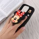 قاب سیلیکونی آیفون iPhone 16 Pro پاپ سوکت دار طرح Mickey & Minnie Mouse