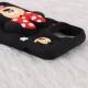قاب سیلیکونی آیفون iPhone 13 / 14 پاپ سوکت دار طرح Mickey & Minnie Mouse