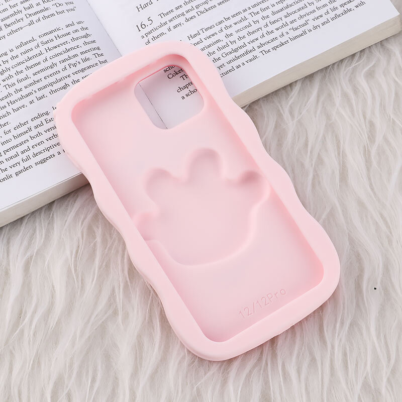 قاب سیلیکونی آیفون iPhone 12 / 12 Pro طرح پنجه Miao Miao