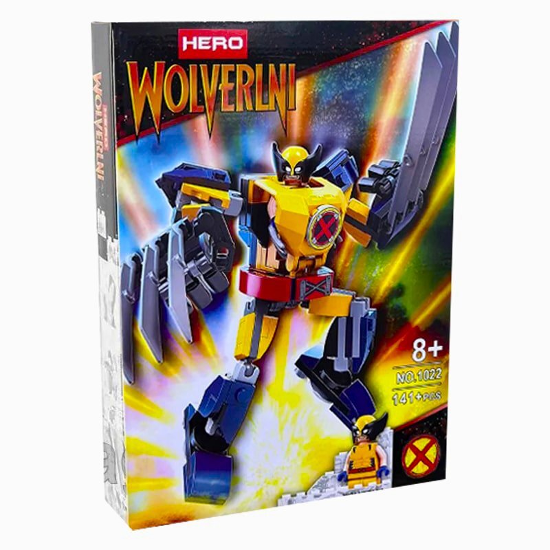 لگو ولورین 141 تکه Hero Wolverine 1022