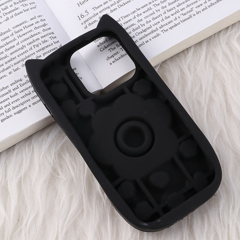 قاب سیلیکونی آیفون iPhone 13 Pro پاپ سوکت دار گوش دار طرح پنجه