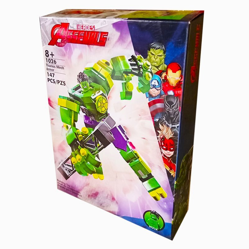 لگو هالک 147 تکه Hero Assemble 1026