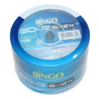 DVD Bluray خام بینگو Bingo بسته 50 عددی