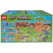 لگو روستایی ماینکرفت My World JX026 بسته 16 عددی