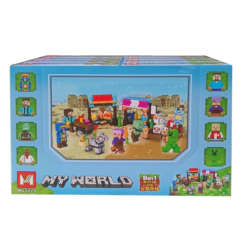 لگو بازار ماینکرافت My World MG1223 بسته 16 عددی