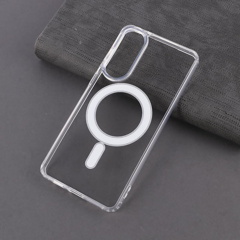 قاب ضد ضربه مگ سیف Clear Case Magnetic سامسونگ Galaxy S25 Edge