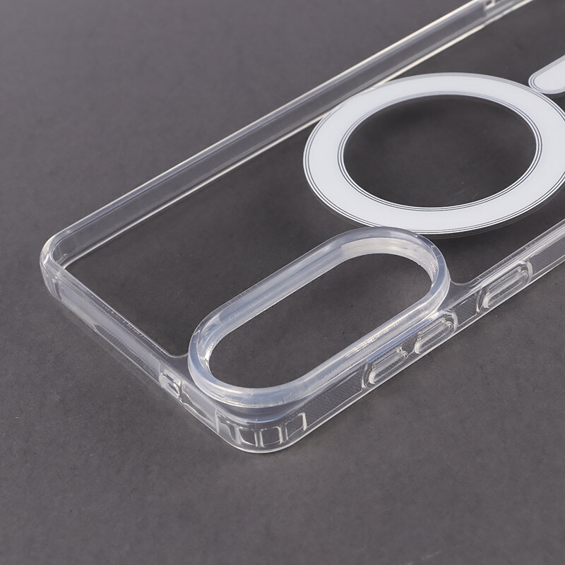 قاب ضد ضربه مگ سیف Clear Case Magnetic سامسونگ Galaxy S25 Edge
