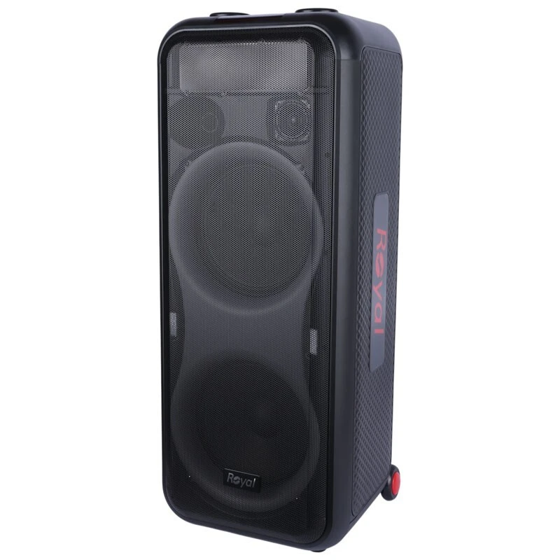 اسپیکر چمدانی بلوتوثی رویال RSP-1015 + میکروفون و ریموت کنترل