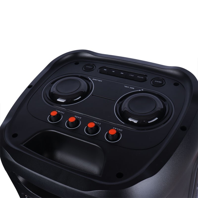 اسپیکر چمدانی بلوتوثی رویال Partybox RSB-1025 + میکروفون و ریموت کنترل