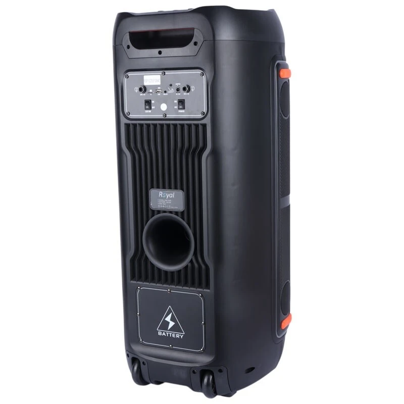 اسپیکر چمدانی بلوتوثی رویال Partybox RSB-1025 + میکروفون و ریموت کنترل