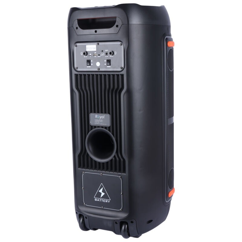 اسپیکر چمدانی بلوتوثی رویال Partybox RSB-1025 + میکروفون و ریموت کنترل