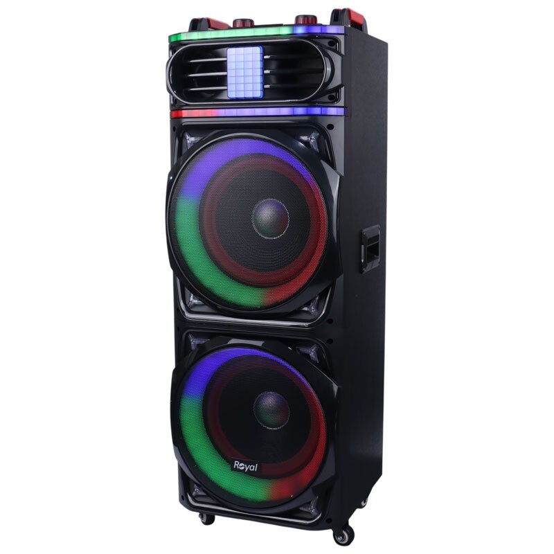 اسپیکر چمدانی بلوتوثی رویال Partybox RSB-1230 + میکروفون و ریموت کنترل