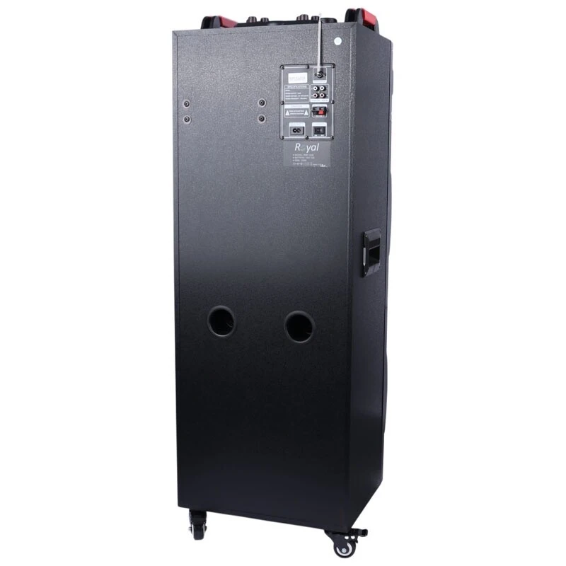 اسپیکر چمدانی بلوتوثی رویال Partybox RSB-1230 + میکروفون و ریموت کنترل