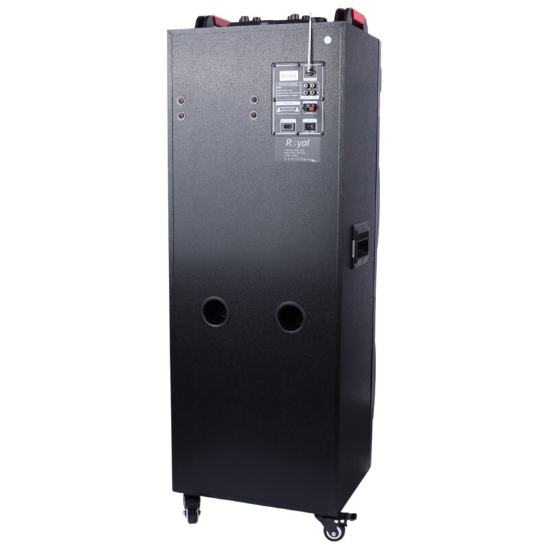 اسپیکر چمدانی بلوتوثی رویال Partybox RSB-1230 + میکروفون و ریموت کنترل
