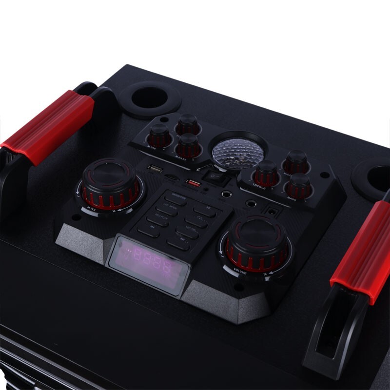اسپیکر چمدانی بلوتوثی رویال Partybox RSB-1230 + میکروفون و ریموت کنترل