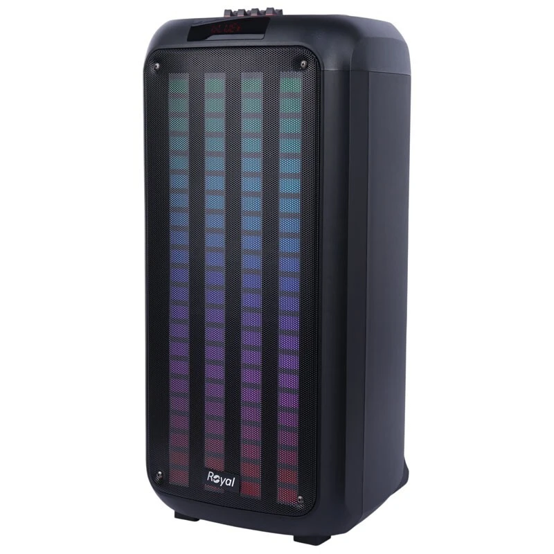اسپیکر چمدانی بلوتوثی رویال RSP-820 + میکروفون و ریموت کنترل