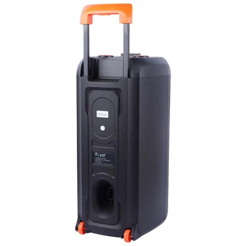 اسپیکر چمدانی بلوتوثی رویال RSP-820 + میکروفون و ریموت کنترل
