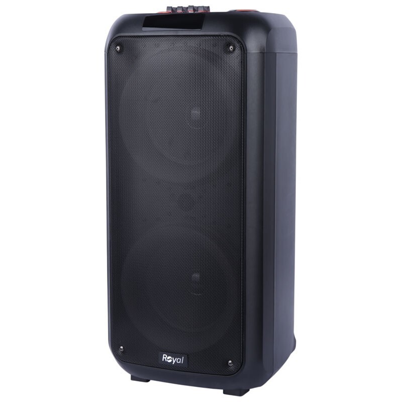 اسپیکر چمدانی بلوتوثی رویال RSP-810 + میکروفون و ریموت کنترل