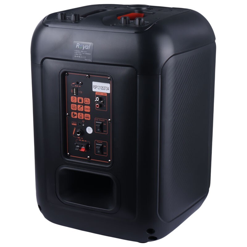 اسپیکر بلوتوثی رویال Partybox RSP-1210 + میکروفون و ریموت کنترل