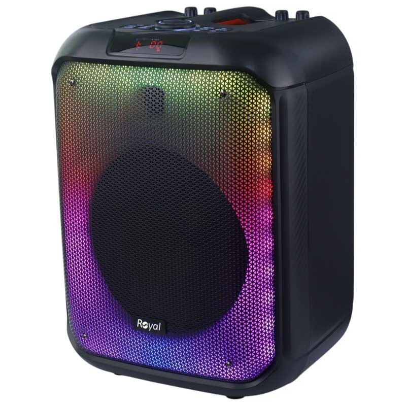 اسپیکر بلوتوثی رویال Partybox RSP-1210 + میکروفون و ریموت کنترل