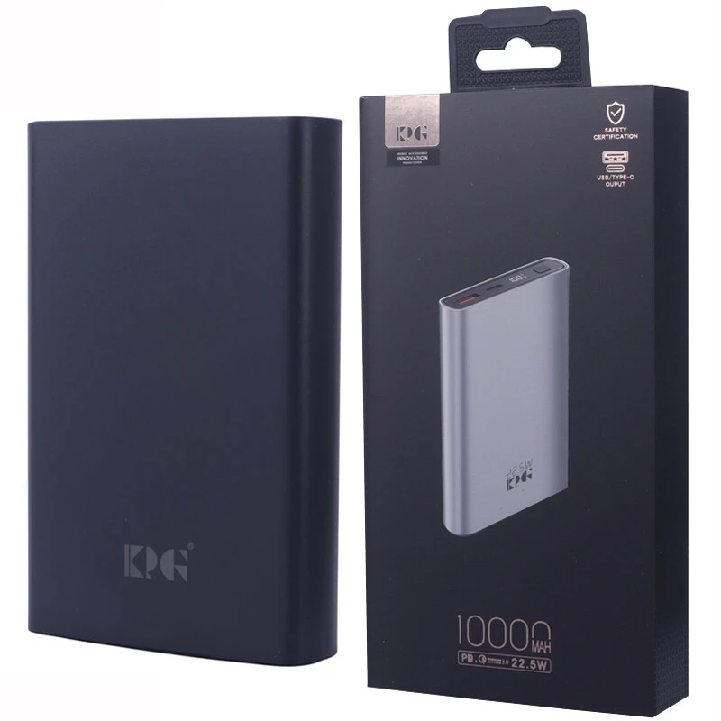 پاور بانک فست شارژ کی پی جی KPG-112 QC3.0 PD 22.5W ظرفیت 10000 میلی آمپر ساعت