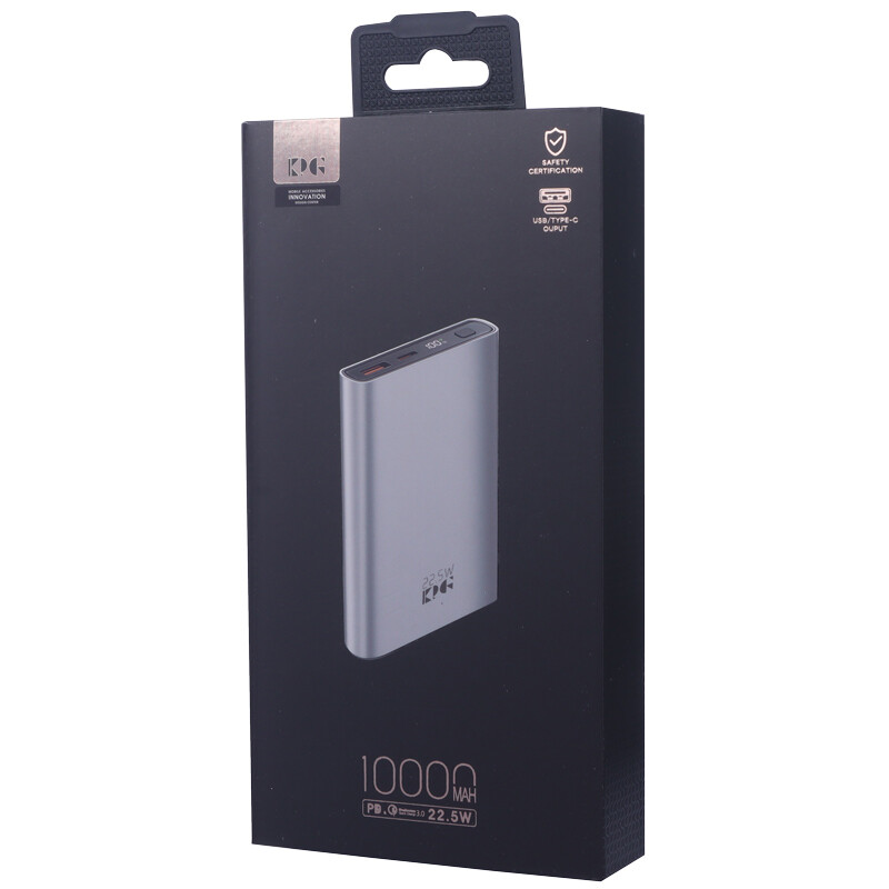 پاور بانک فست شارژ کی پی جی KPG-112 QC3.0 PD 22.5W ظرفیت 10000 میلی آمپر ساعت