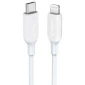 کابل تایپ سی به لایتنینگ فست شارژ 18 وات انکر A8833 طول 1.8 متر