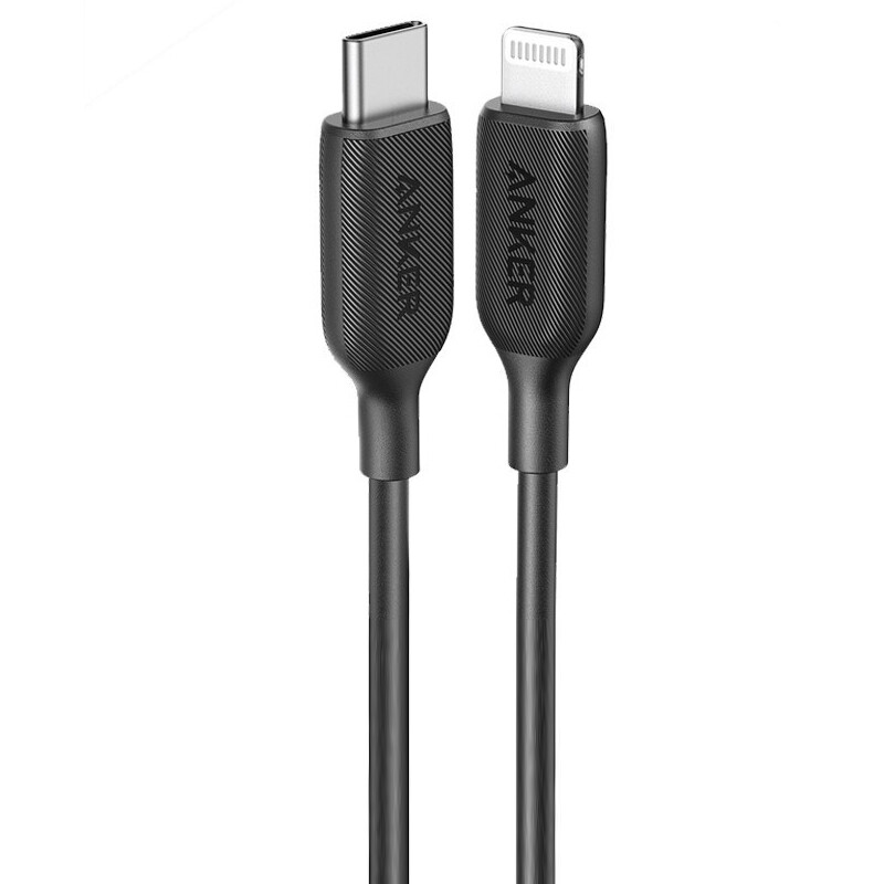 کابل تبدیل فست شارژ Anker A8833 Type-C To Lightning 18W 1.8m