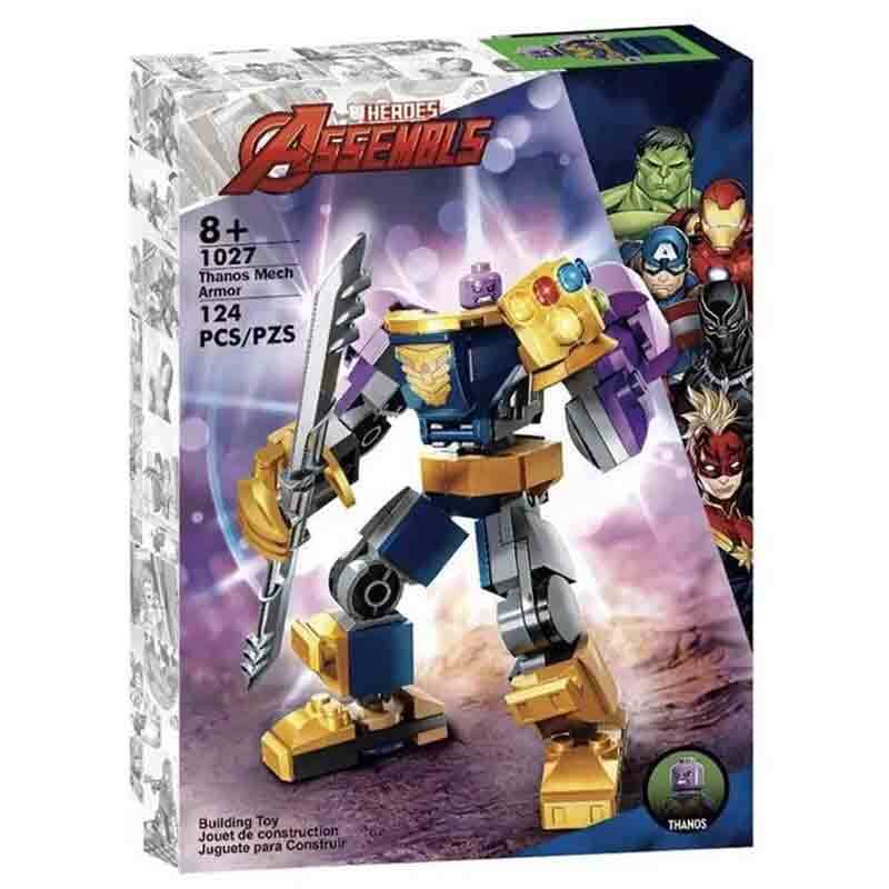 لگو تانوس با زره مکانیکی 124 تکه Heroes Assemble 1027