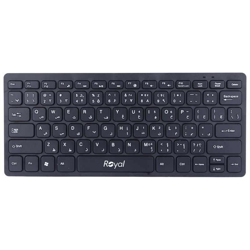 کیبورد و موس بی سیم رویال RKM-810