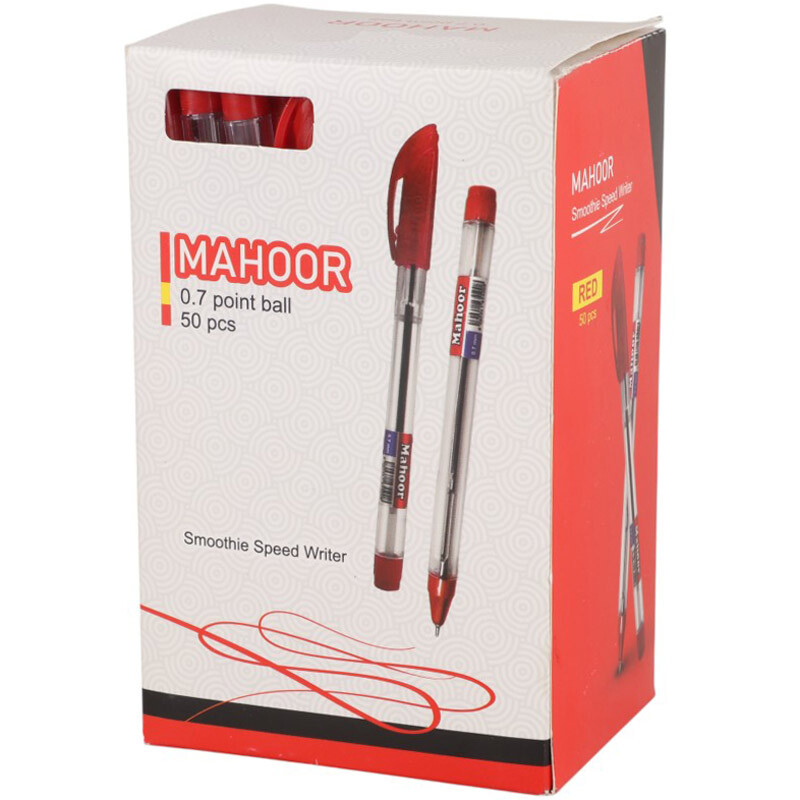خودکار ماهور Mahoor 0.7mm بسته 50 عددی
