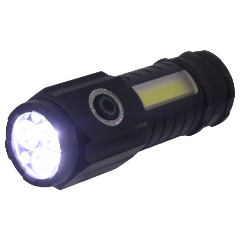 چراغ قوه پلیسی USB LED Flashlight