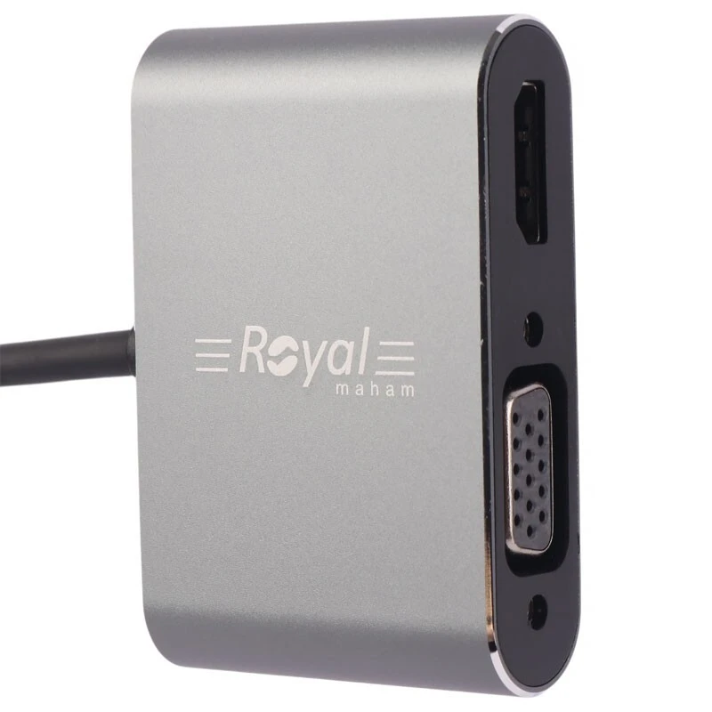 هاب 4 پورت Type-C رویال RHC-2001