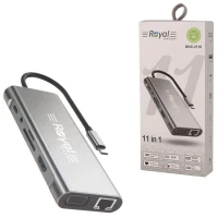 هاب 11 پورت Type-C رویال RHC-2110
