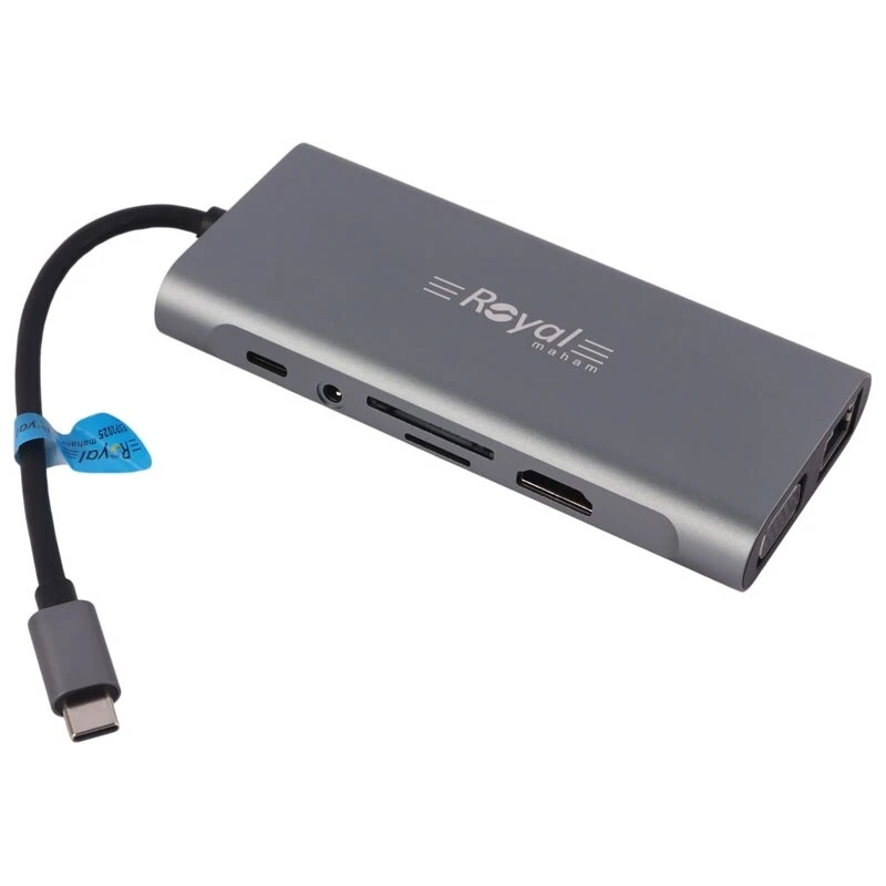 هاب 11 پورت Type-C رویال RHC-2110