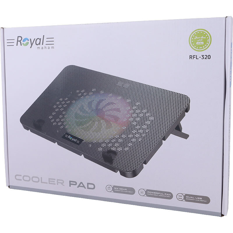 کول پد لپ تاپ رویال RFL-320 کد 2